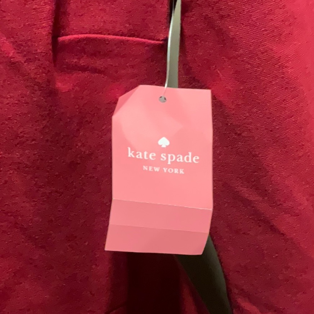 NWT Kate Spade Red A-Line Bell-Sleeve Dress Sz. S - Picture 4 of 8